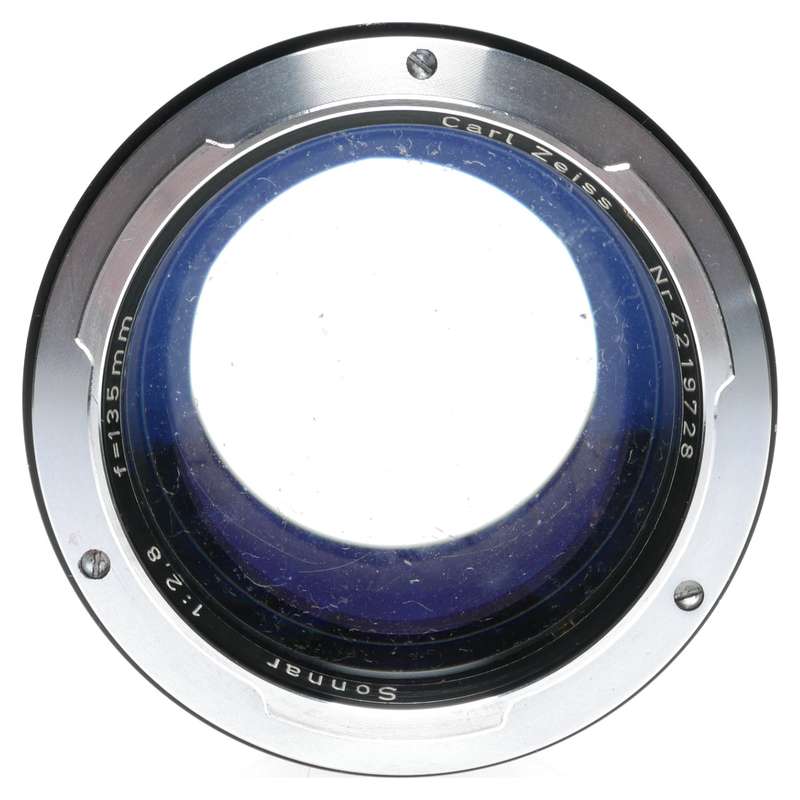 Carl Zeiss Sonnar 1:2.8 f=135mm Contarex Camera Telephoto Lens