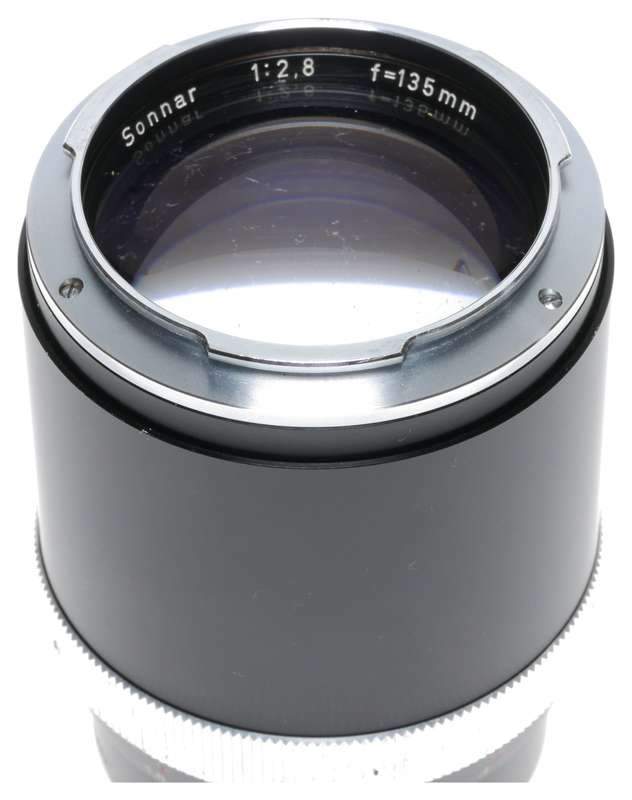 Carl Zeiss Sonnar 1:2.8 f=135mm Contarex Camera Telephoto Lens