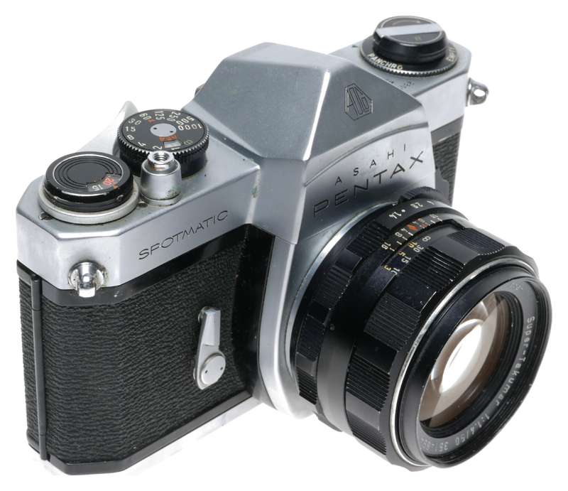 Asahi Pentax Spotmatic SP 1000 SLR Camera Nr.2807888 1:1.4/50 Lens
