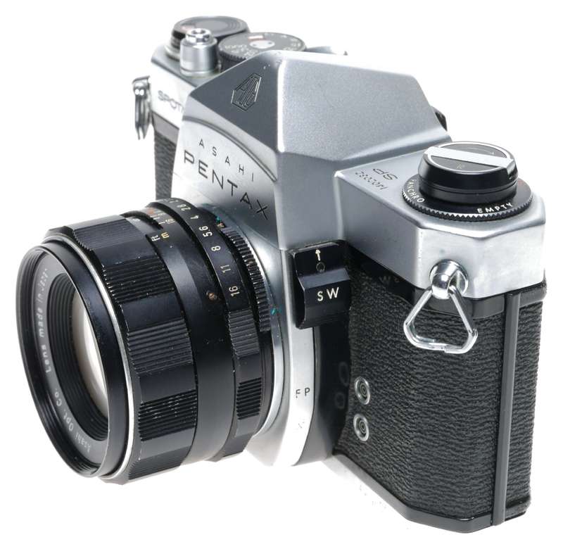 Asahi Pentax Spotmatic SP 1000 Nr.1402034 SLR Camera 1:1.8/55 Lens