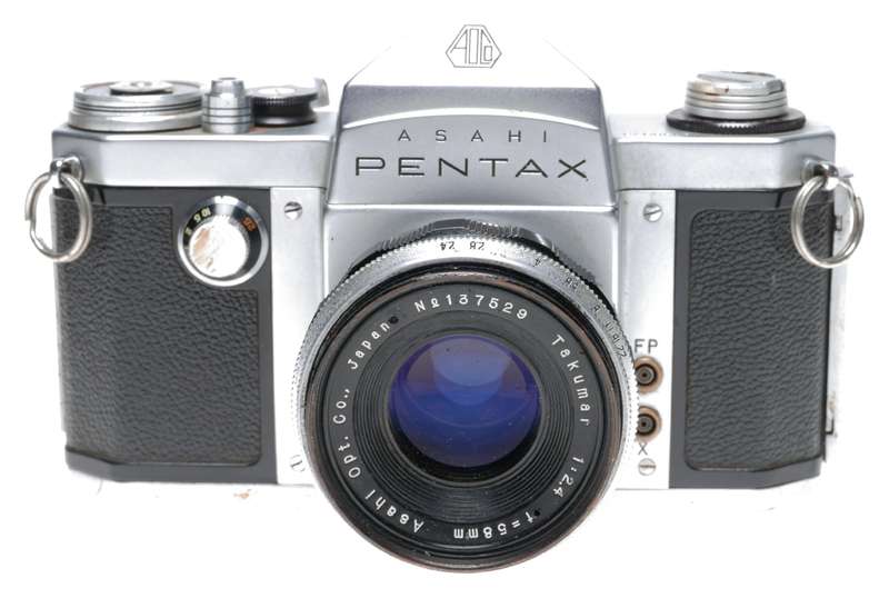 Asahi Pentax K Original Nr.138973 SLR 35mm chrome Film Camera