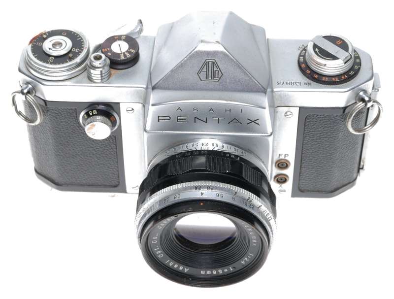 Asahi Pentax K Original Nr.138973 SLR 35mm chrome Film Camera