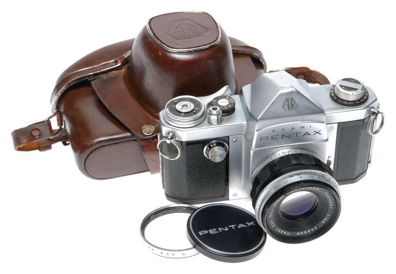 Asahi Pentax K Original Nr.138973 SLR 35mm chrome Film Camera