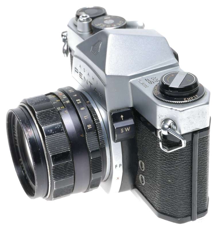 Asahi Pentax SP 500 Spotmatic SLR Film Camera 1.4/50 Super-Takumar Lens