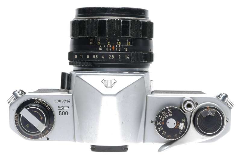 Asahi Pentax SP 500 Spotmatic SLR Film Camera 1.4/50 Super-Takumar Lens