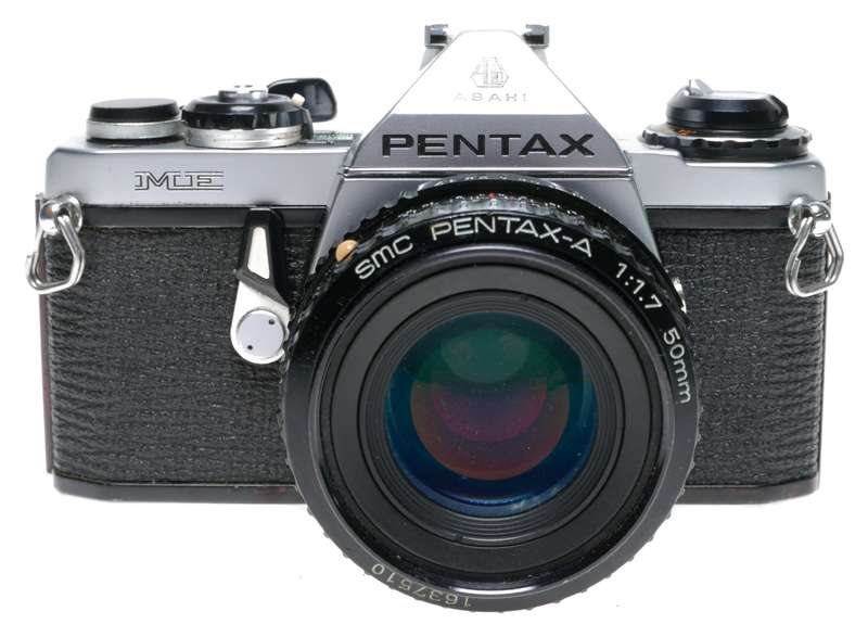 Asahi Pentax ME SLR Film Camera SMC Pentax-A 1.7/50mm