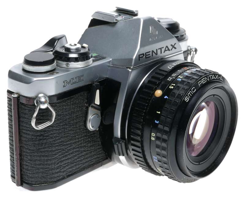 Asahi Pentax ME SLR Film Camera SMC Pentax-A 1.7/50mm