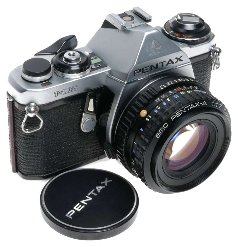 Asahi Pentax ME SLR Film Camera SMC Pentax-A 1.7/50mm