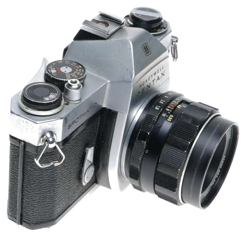 Honeywell Pentax Spotmatic SPII 35mm SLR Camera 1.8/55 Lens