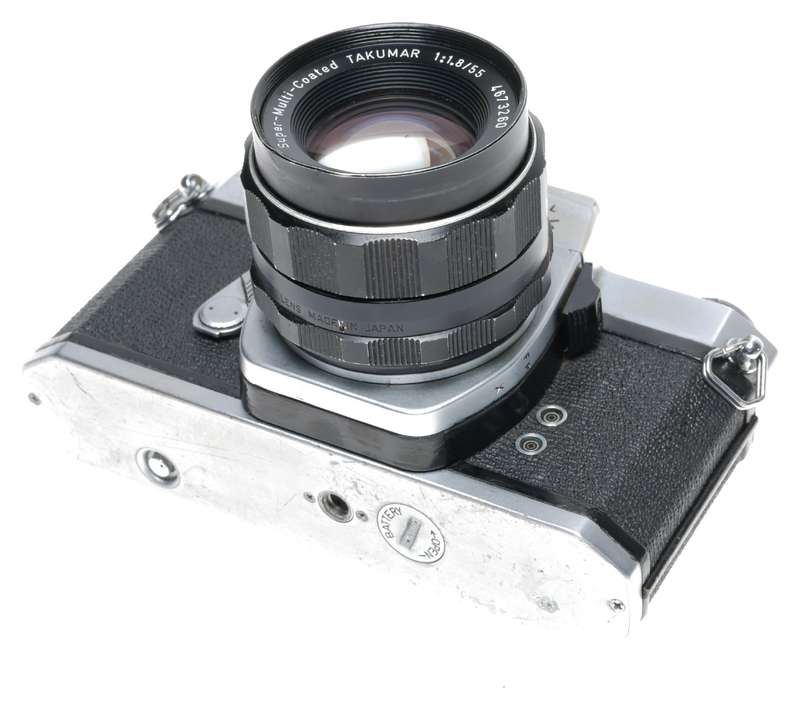 Honeywell Pentax Spotmatic SPII 35mm SLR Camera 1.8/55 Lens