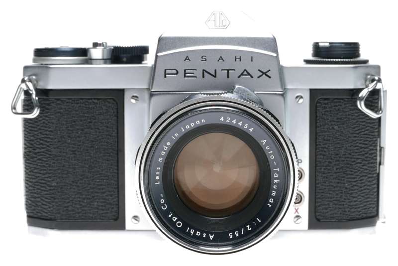 Asahi Pentax S2 35mm SLR Camera Auto-Takumar 1:2/55 Lens