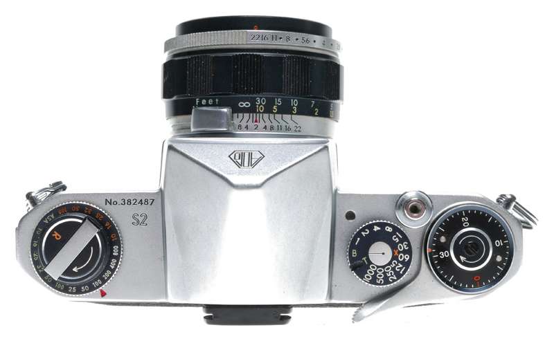 Asahi Pentax S2 35mm SLR Camera Auto-Takumar 1:2/55 Lens