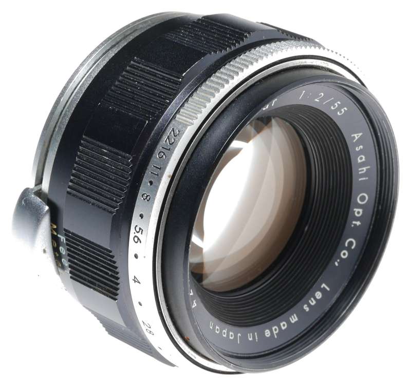 Asahi Pentax S2 35mm SLR Camera Auto-Takumar 1:2/55 Lens