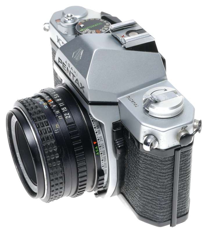 Asahi Pentax K2 35mm SLR Camera SMC Pentax-M Lens 1:2/50mm