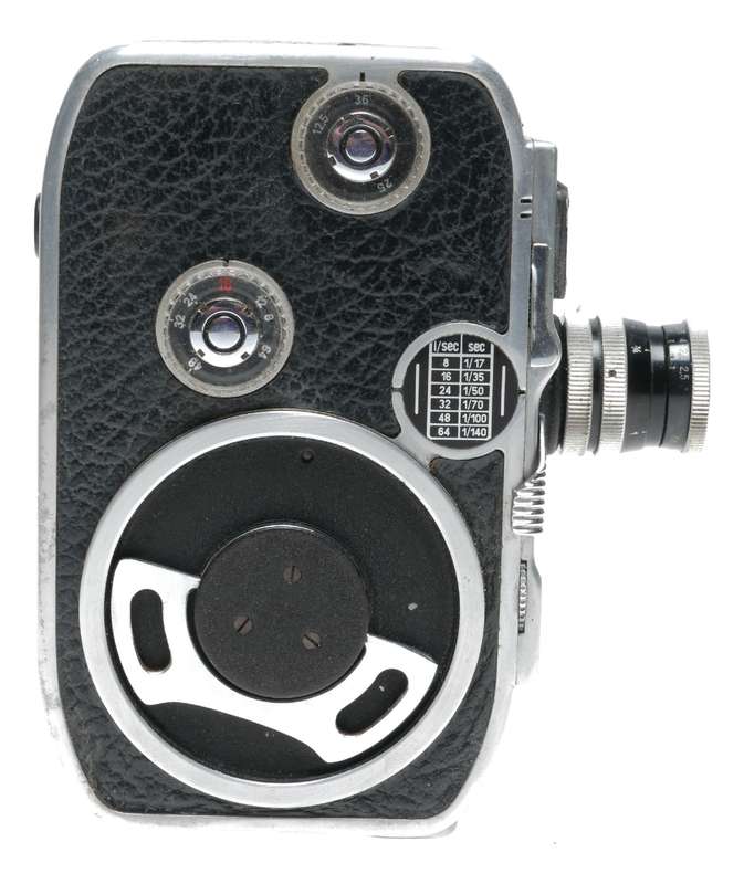 Bolex Paillard C8 Cine Movie Camera Yvar 2.5/12.5mm