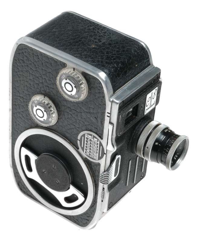 Bolex Paillard C8 Cine Movie Camera Yvar 2.5/12.5mm