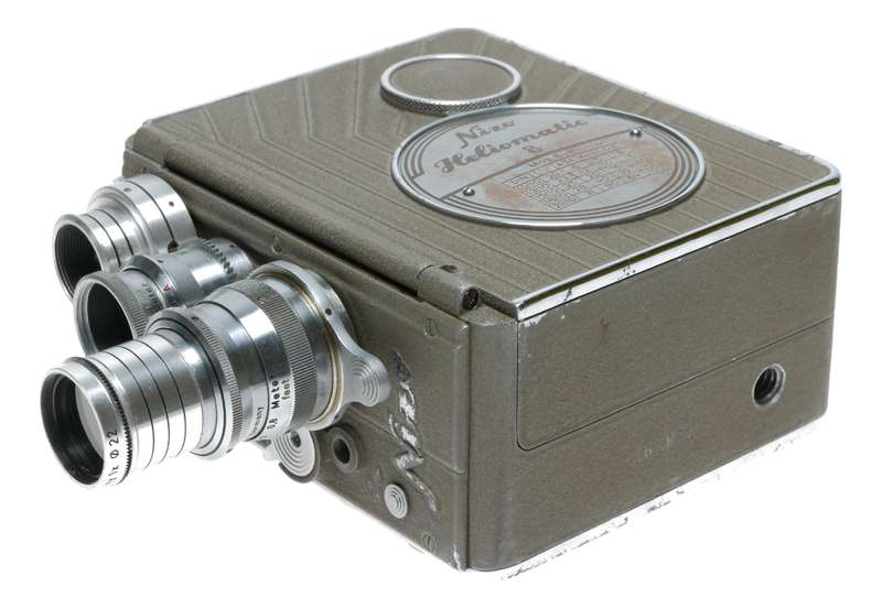 Nizo Heliomatic Double 8 Mod.S2R Cine Camera Titler Exposomat