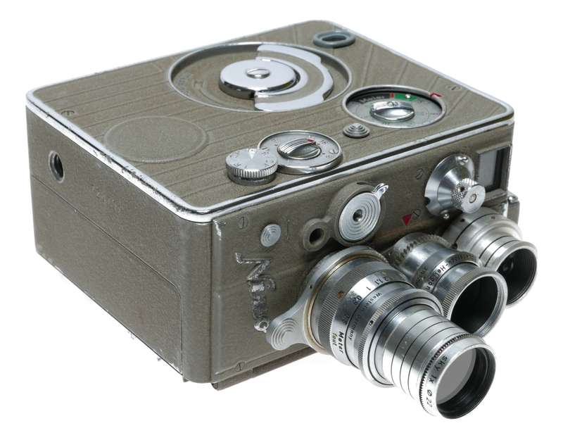 Nizo Heliomatic Double 8 Mod.S2R Cine Camera Titler Exposomat