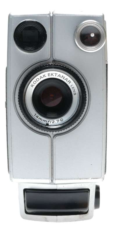 Kodak Instamatic M24 Super 8 Film Movie Camera Ektanar 14mm f:2.7 Lens