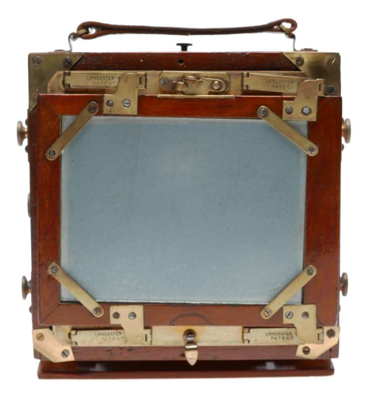 J.Lancaster 1899 BB Instantograph Wood 1/4 Plate Camera Brass Lens