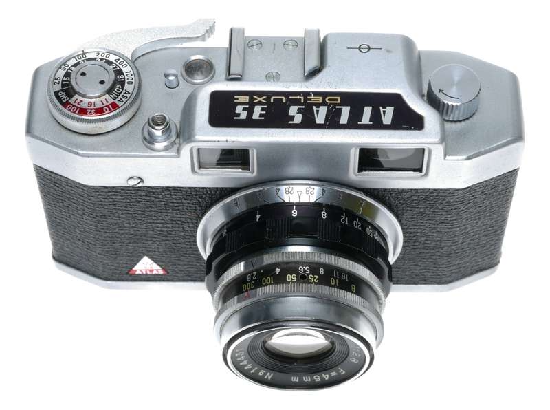 Atlas 35 Deluxe Rangefinder Film Camera Colour Luna F:45mm 1:2.8