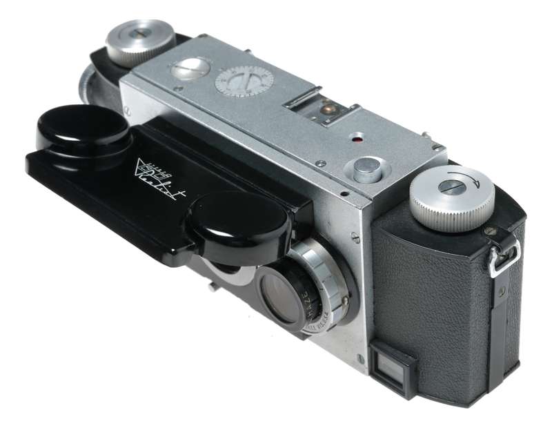 David White Realist Stereo Film Camera f3.5 Model 1041 in Pouch