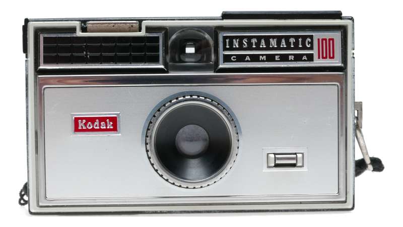 Kodak Instamatic 100 Flash Cube 126 Film Camera Original Box Instructions