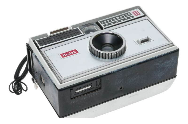 Kodak Instamatic 100 Flash Cube 126 Film Camera Original Box Instructions