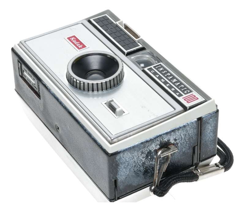 Kodak Instamatic 100 Flash Cube 126 Film Camera Original Box Instructions
