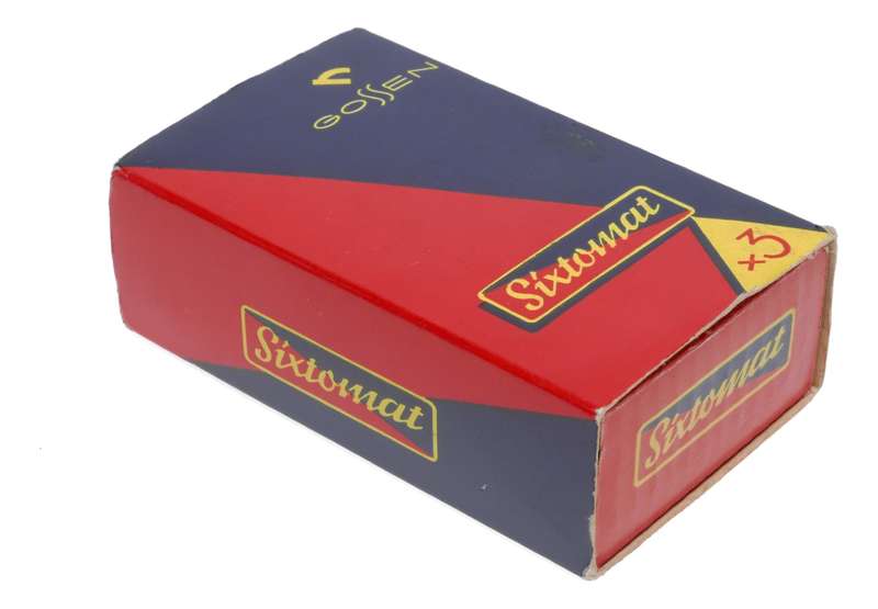 Gossen Sixtomat X3 Light Meter Color Finder in Box Instructions