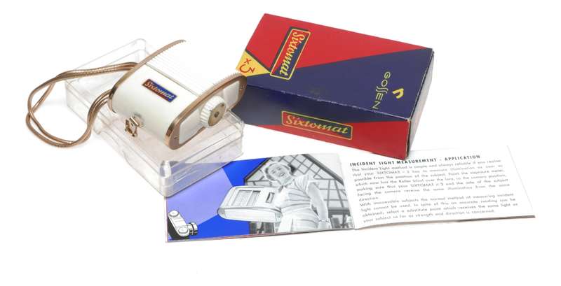 Gossen Sixtomat X3 Light Meter Color Finder in Box Instructions
