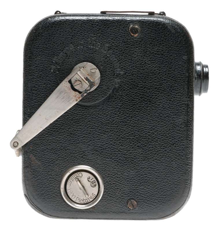 Pathe Frere Baby 9.5mm Cine Camera Hermagis Paris 3.5 F=20mm