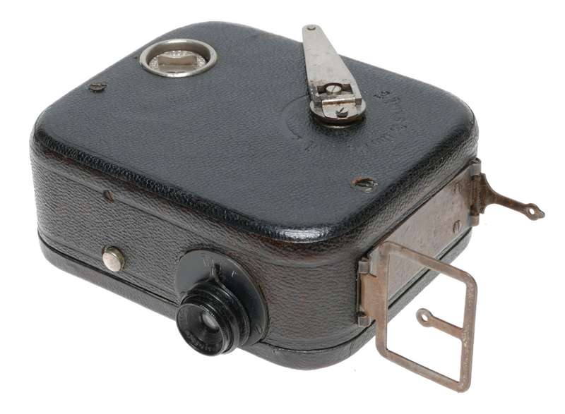 Pathe Frere Baby 9.5mm Cine Camera Hermagis Paris 3.5 F=20mm