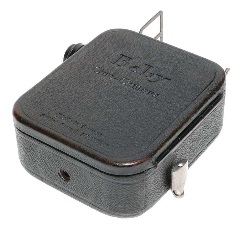 Pathe Frere Baby 9.5mm Cine Camera Hermagis Paris 3.5 F=20mm