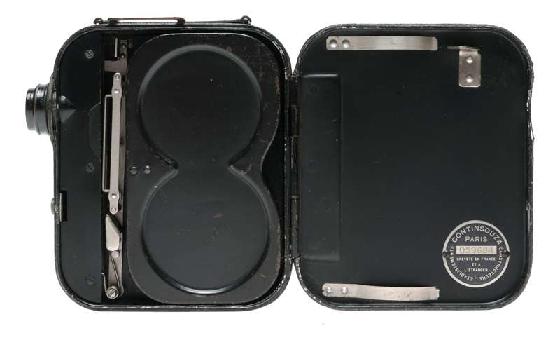 Pathe Frere Baby 9.5mm Cine Camera Hermagis Paris 3.5 F=20mm