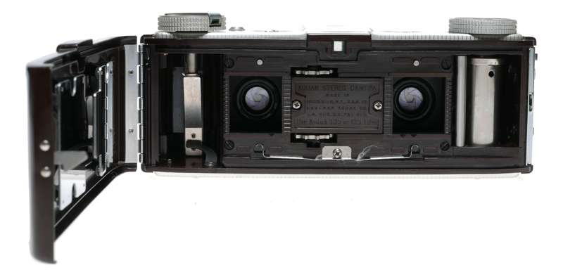 Kodak Stereo 35 Bakelite 24x24 Camera Anaston 35mm f/3.5