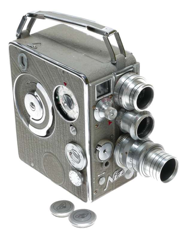 Nizo Heliomatic 2x8mm Model S2R Cine Camera Rodenstock Ronar Euron