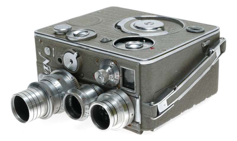 Nizo Heliomatic 2x8mm Model S2R Cine Camera Rodenstock Ronar Euron