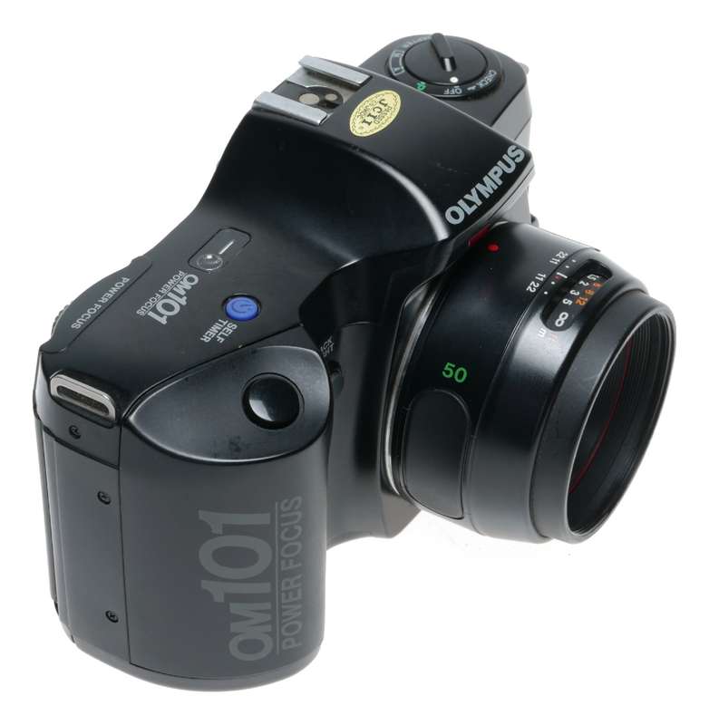 Olympus OM101 OM88 Power Focus 35mm SLR Film Camera