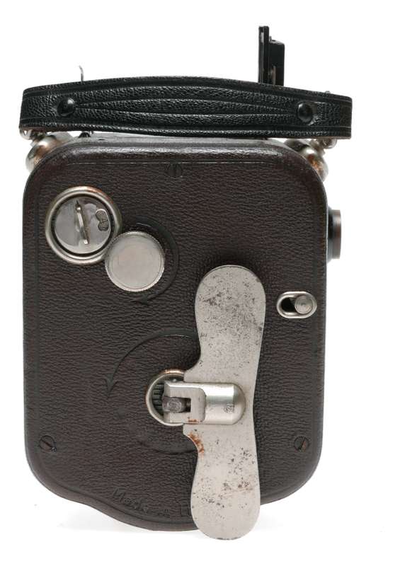 Pathe Frere Baby Cine Camera with Motor Hermagis Paris 1:3.5 F=20mm