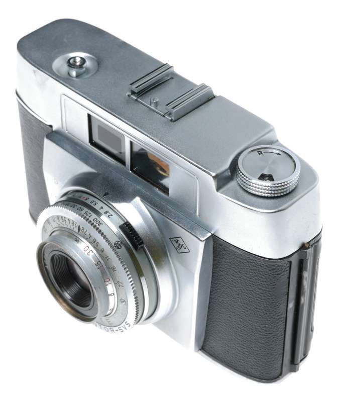 Agfa Silette Type E Viewfinder Camera Color-Apotar 1:2.8/45