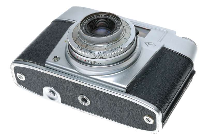 Agfa Silette Type E Viewfinder Camera Color-Apotar 1:2.8/45