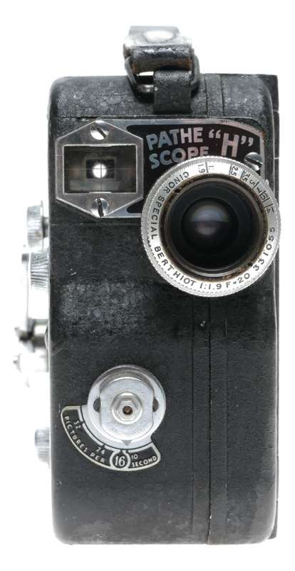 Pathescope H 9.5mm Film Camera Cinor Special Berthiot 1:1.9 F=20