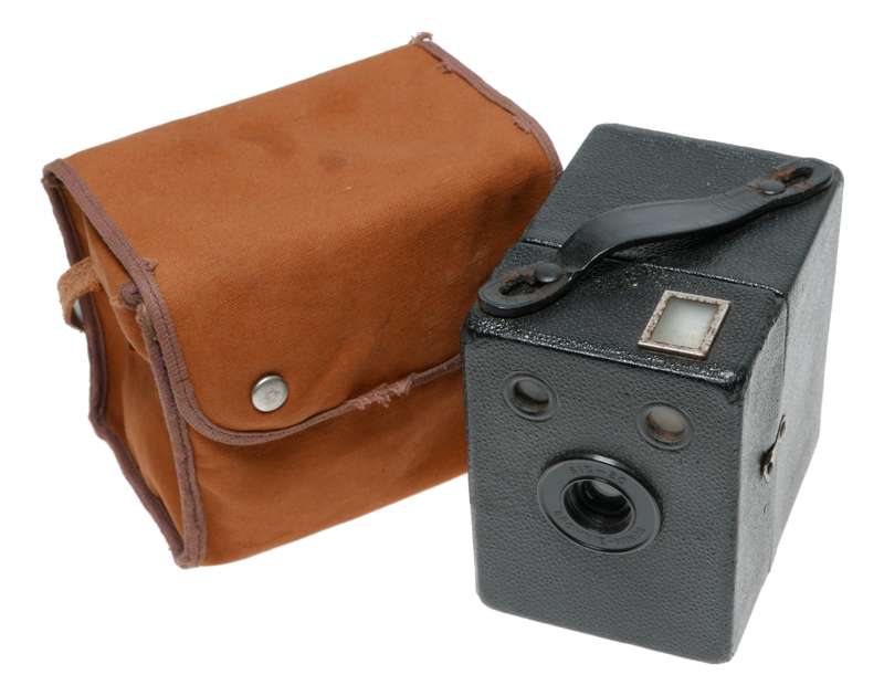 Kodak Six-20 Brownie Minor 620 Roll Film Vintage Box Camera Rare
