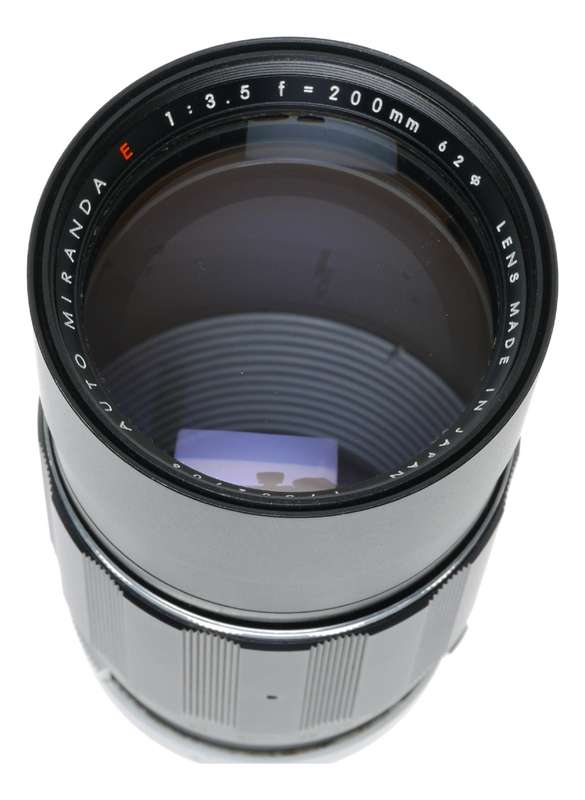 Miranda-Auto E 1:3.5 f=200mm Telephoto Lens T 35mm SLR Camera