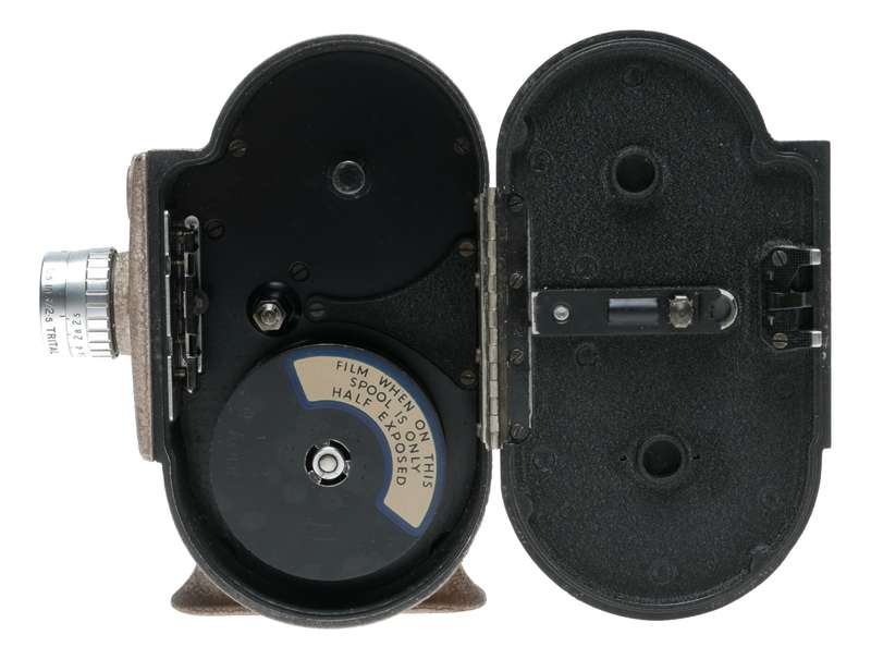 Bell Howell 605 8mm Double Run Cine Camera Taylor Trital f:2.5