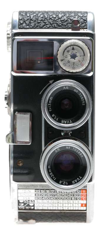 Bolex B8L Paillard 8mm Cine Movie Camera Yvar 2.8/36mm 1.8/13mm