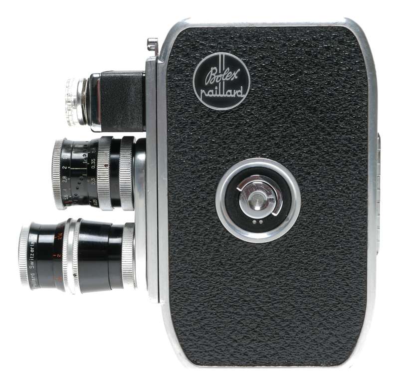 Bolex B8L Paillard 8mm Cine Movie Camera Yvar 2.8/36mm 1.8/13mm