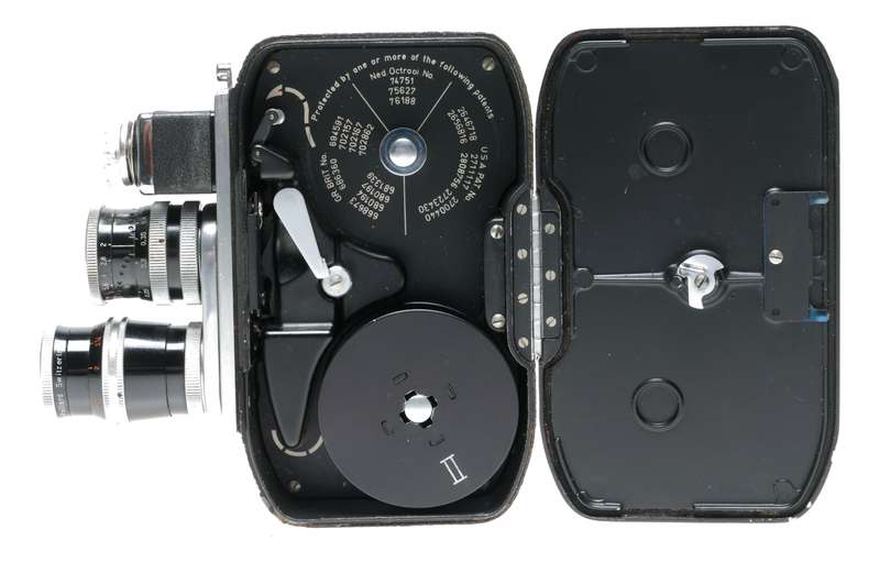 Bolex B8L Paillard 8mm Cine Movie Camera Yvar 2.8/36mm 1.8/13mm