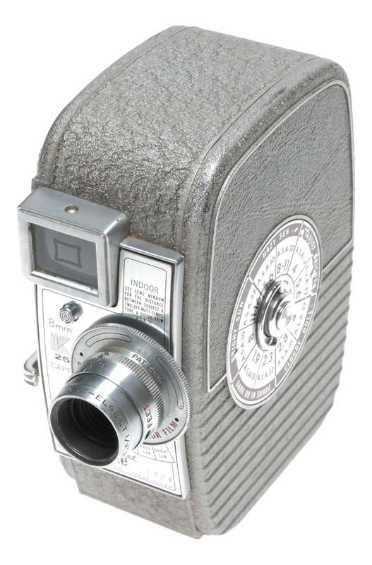 Keystone K25 Capri 8mm Film Cine Camera Elgeet f:2.3 Lens